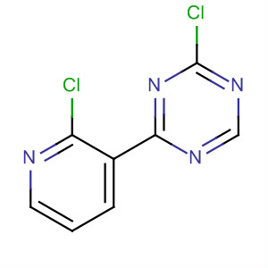 2-Chloro-4-(2-chloro-3-pyridinyl)-1,3,5-triazine Structure,333736-95-1Structure