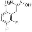 Benzeneethanimidamide,2,3,6-trifluoro-n-hydroxy- Structure,333748-82-6Structure