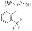 Benzeneethanimidamide,2-fluoro-n-hydroxy-6-(trifluoromethyl)- Structure,333748-86-0Structure