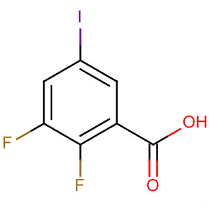 2,3-Difluoro-5-iodobenzoic acid Structure,333780-74-8Structure