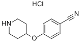 4-(Piperidin-4-yloxy)-benzonitrile hydrochloride Structure,333954-90-8Structure