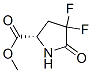 L-proline, 4,4-difluoro-5-oxo-, methyl ester (9ci) Structure,333956-61-9Structure