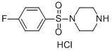 1-(4-Fluoro-benzenesulfonyl)-piperazine hydrochloride Structure,333986-41-7Structure