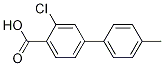 3-Chloro-4-methyl-[1,1-biphenyl]-4-carboxylicacid Structure,334018-57-4Structure