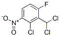 1-Fluoro-2-(dichloromethyl)-3-chloro-4-nitrobenzene Structure,33429-69-5Structure