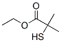 2-Mercapto-2-methyl-propanoic acid ethyl ester Structure,33441-50-8Structure