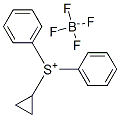 Cyclopropyldiphenylsulfonium Tetrafluoroborate Structure,33462-81-6Structure