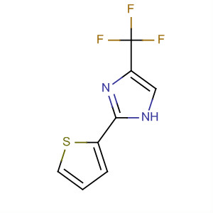 2-(2-Thienyl)-5-(trifluoromethyl)-1h-imidazole Structure,33468-72-3Structure