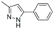 3-Methyl-5-phenyl-1H-pyrazole Structure,3347-62-4Structure