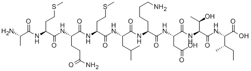 H-ala-met-gln-met-leu-lys-asp-thr-ile-oh Structure,334731-59-8Structure