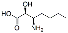 (2S,3R)-3-amino-2-hydroxyheptanoic acid Structure,334871-10-2Structure