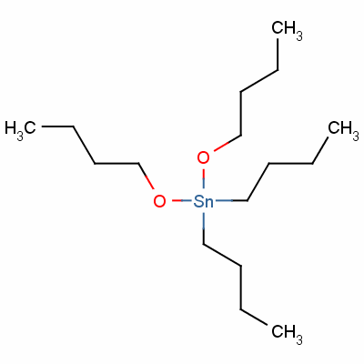 Di-n-butyldi-n-butoxytin Structure,3349-36-8Structure