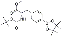 (S)-methyl2-((tert-butoxycarbonyl)amino)-3-(4-(4,4,5,5-tetramethyl-1,3,2-dioxaborolan-2-yl)phenyl)propanoate Structure,335030-22-3Structure