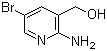 2-Amino-5-bromopyridine-3-methanol Structure,335031-01-1Structure