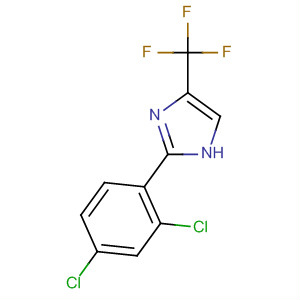 2-(2,4-Dichlorophenyl)-5-(trifluoromethyl)-1h-imidazole Structure,33512-98-0Structure