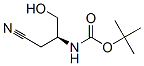 Carbamic acid, [(1s)-2-cyano-1-(hydroxymethyl)ethyl]-, 1,1-dimethylethyl ester Structure,335280-58-5Structure