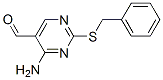 4-Amino-2-benzylsulfanyl-pyrimidine-5-carbaldehyde Structure,335318-29-1Structure