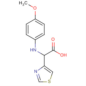 2-[(4-Methoxyphenylamino) thiazol-4-yl]acetic acid Structure,335398-80-6Structure