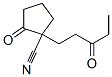 Cyclopentanecarbonitrile,2-oxo-1-(3-oxopentyl)-(9ci) Structure,335421-55-1Structure