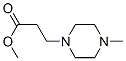 4-methyl-1-piperazinepropanoic acid methyl ester Structure,33544-40-0Structure