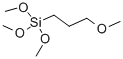 (3-Methoxypropyl)trimethoxysilane Structure,33580-59-5Structure