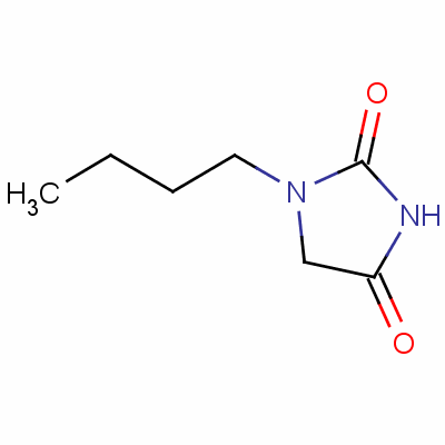 1-N-butylhydantoin Structure,33599-32-5Structure