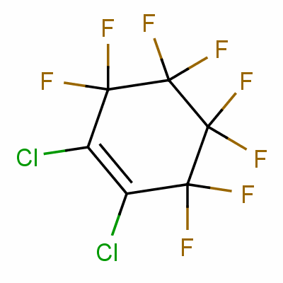 1,2-Dichlorooctafluorocyclohex-1-ene Structure,336-19-6Structure