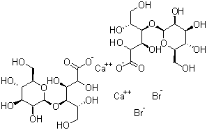 Calcium bis(4-o-(beta-d-galactosyl)-]dgluconate)-calcium bromide (1:1) Structure,33659-28-8Structure