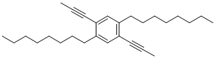 2 5-Dioctyl-1 4-di-1-propynylbenzene Structure,336625-80-0Structure