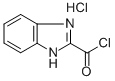 1H-benzimidazole-2-carbonyl chloride hydrochloride Structure,337508-58-4Structure