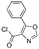 5-Phenyl-1,3-oxazole-4-carbonyl chloride Structure,337508-64-2Structure