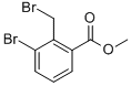 Methyl 3-bromo-2-bromomethylbenzoate Structure,337536-14-8Structure