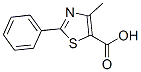 4-Methyl-2-phenyl-5-thiazolecarboxylic acid Structure,33763-20-1Structure