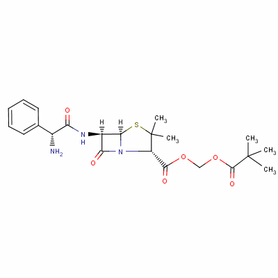 Pivampicillin Structure,33817-20-8Structure