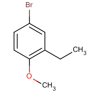 4-Bromo-2-ethyl-1-methoxybenzene Structure,33839-11-1Structure