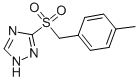 3-[(4-Methylbenzyl)sulfonyl]-1H-1,2,4-triazole Structure,338393-13-8Structure