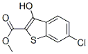 Methyl 6-chloro-3-hydroxybenzo[b]thiophene-2-carboxylate Structure,33851-22-8Structure