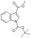 1-Tert-butyl 3-methyl 1h-indole-1,3-dicarboxylate Structure,338760-26-2Structure