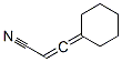 2-Propenenitrile,3-cyclohexylidene-(9ci) Structure,338770-93-7Structure