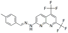 Benzaldehyde, 4-methyl-, [5,7-bis(trifluoromethyl)-1,8-naphthyridin-2-yl]hydrazone (9ci) Structure,338962-11-1Structure