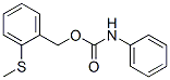 Benzenemethanol ,2-(methylthio)-,phenylcarbamate (9ci) Structure,338968-00-6Structure