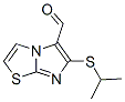 6-(Isopropylsulfanyl)imidazo[2,1-b][1,3]thiazole-5-carbaldehyde Structure,338976-44-6Structure