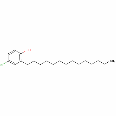 4-Chloro-2-tetradecylphenol Structure,33899-46-6Structure