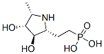 Phosphonic acid, [2-[(2r,3r,4r,5s)-3,4-dihydroxy-5-methyl-2-pyrrolidinyl]ethyl]-(9ci) Structure,339186-28-6Structure