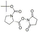 Boc-Pro-OSu Structure,3392-10-7Structure