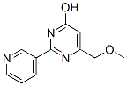 6-Methoxymethyl-2-pyridin-3-yl-pyrimidin-4-ol Structure,339278-99-8Structure