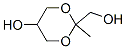 1,3-Dioxane-2-methanol ,5-hydroxy-2-methyl-(9ci) Structure,339363-21-2Structure