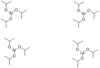 Aluminum lanthanum isopropoxide Structure,33939-97-8Structure