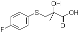 3-[(4-Fluorophenyl)thio]-2-hydroxy-2-methylpropanoic acid Structure,339530-91-5Structure