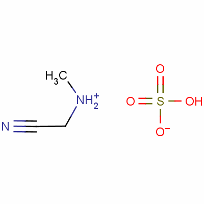 Methylaminoacetonitrile sulfate Structure,33986-15-1Structure